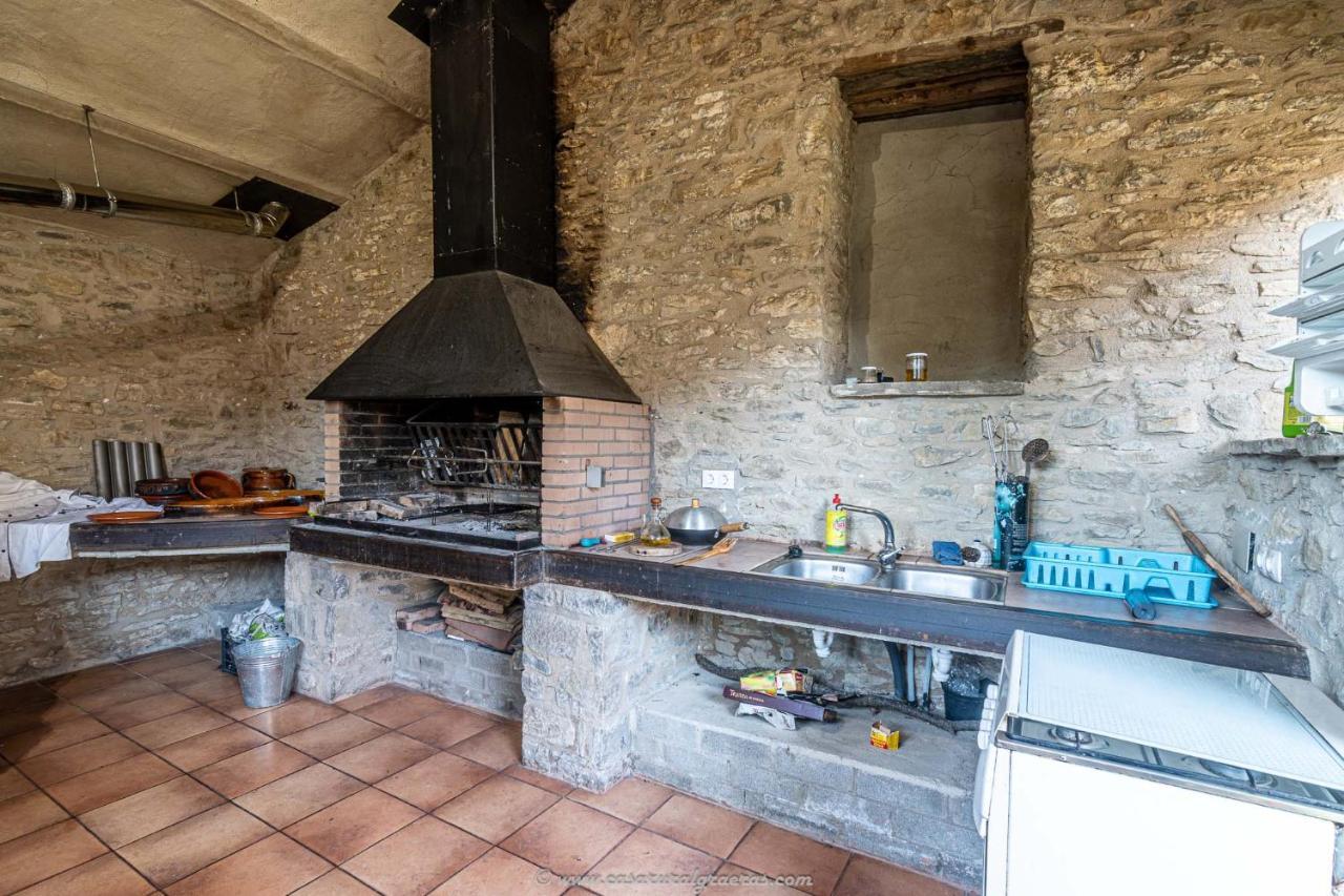 Casa Rural Graeras En Castigaleu Exteriör bild